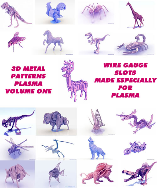 3D Metal Patterns Volume 1 (plasma)